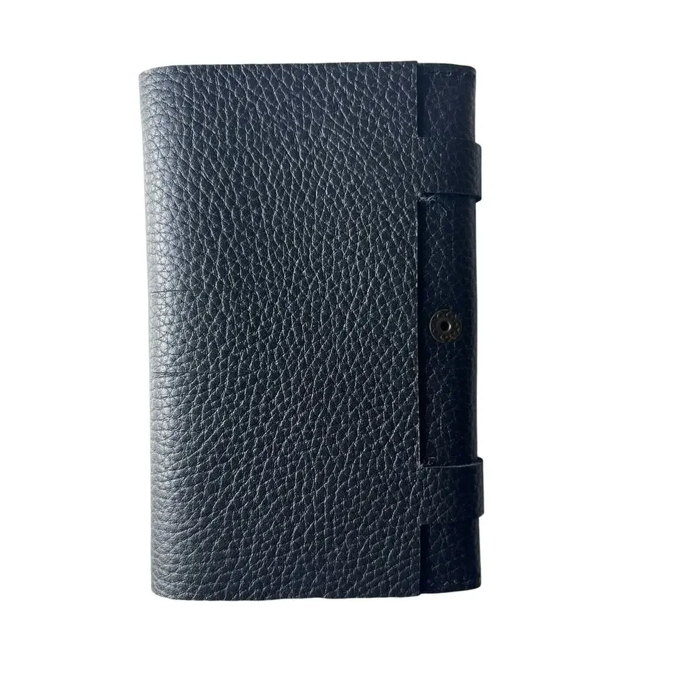 NEW KIKO MEN'S LEATHER Trifold Black WALLET Fast Shipping